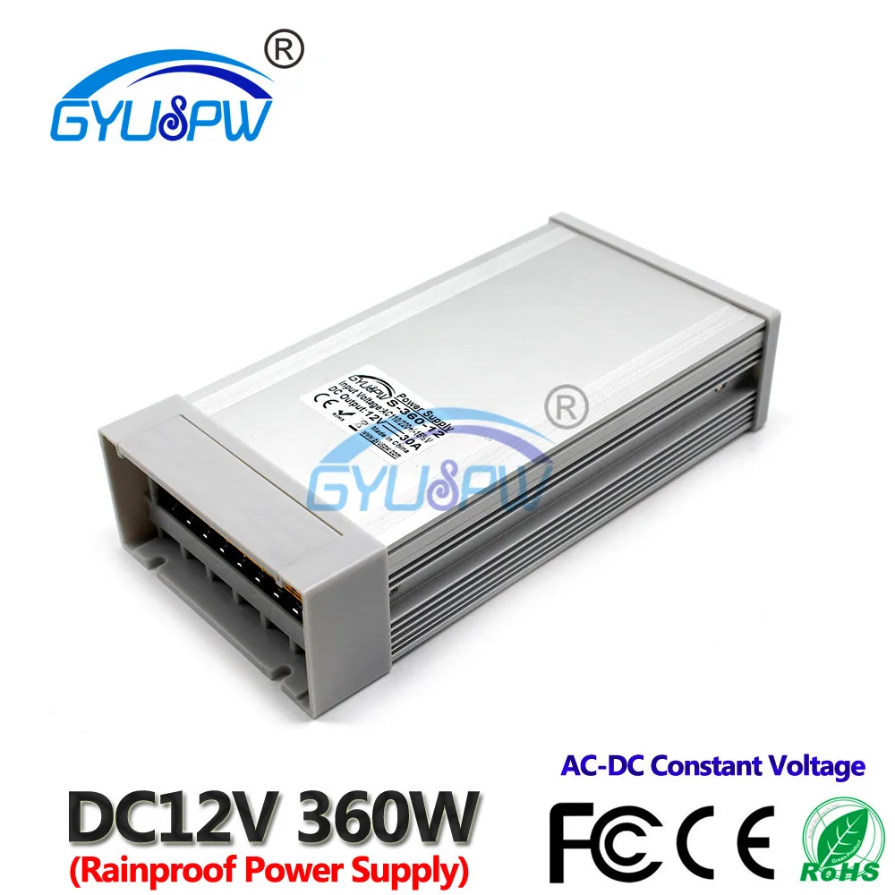 12V360W