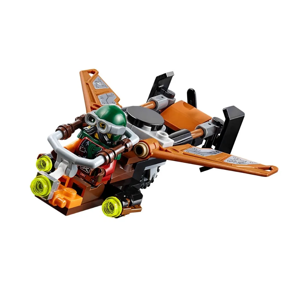 Дешево Ninjagoe набор 70605 757 шт Строительные блоки Совместимые игрушки Legoe для детей Кирпичи Модель мальчик подарок несчастье держать