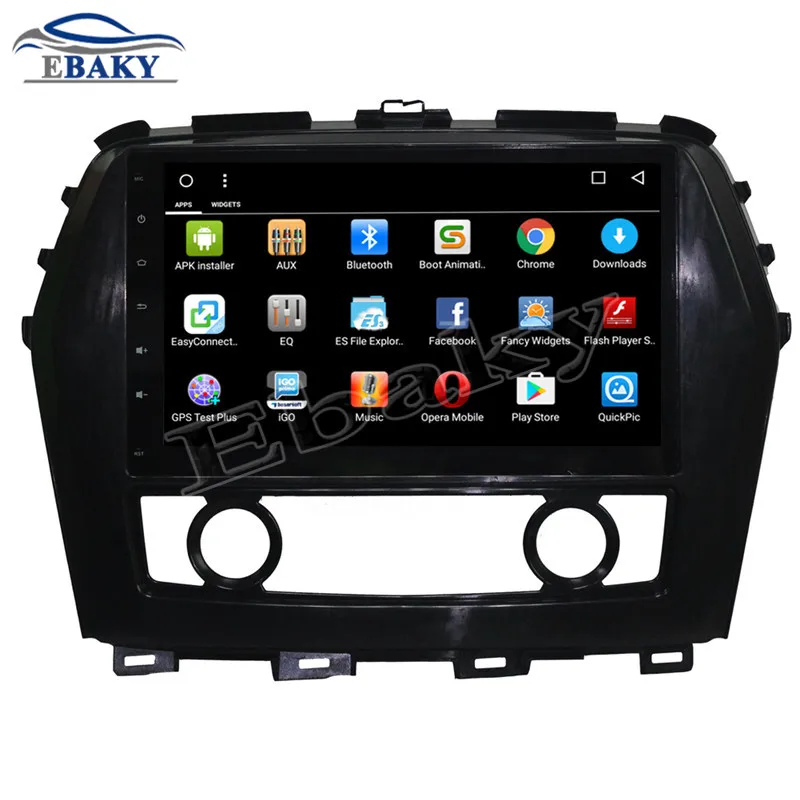 Top NaviTopia 10.1inch  2G /4G RAM 32G /64G ROM Quad Core/Octa Core Android 8.1 Car DVD Radio for Nissan Maxima 2016 s 1