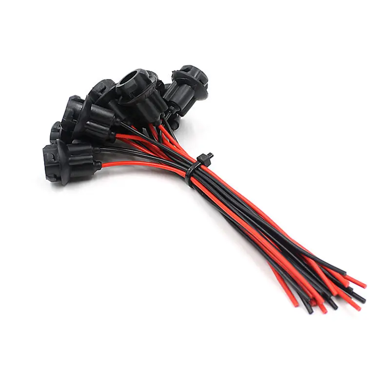10*10 W5W 168 194 2825 921 автомобиль клин светодиодный фонарь переходник с удлинителем разъем