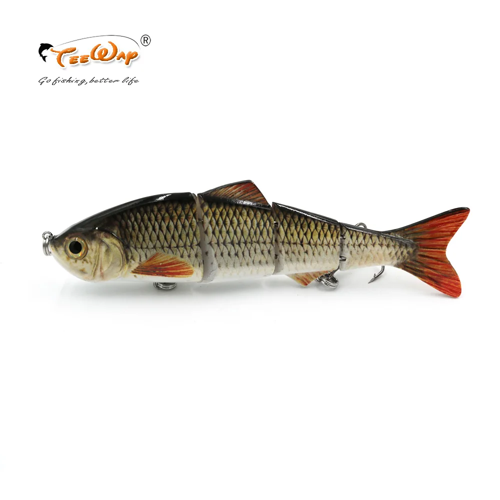 

New Product Fishing Lure 4 Segment Swimbait Crankbait Hard Bait Slow 35g 15cm Fishing hook Fishing Tackle FL4-LM03