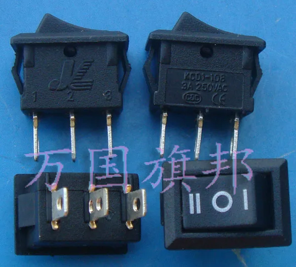 Free Delivery. Ship type switch boat long 1.5 CM wide and 1 black quality 3 feet three small | Электронные компоненты и