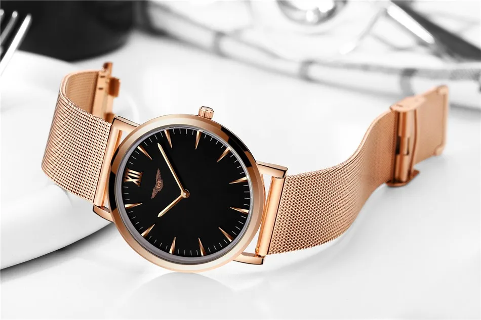 Watch Men GUANQIN Relogio Masculino Gold Simple Mens Watches Top Brand Luxury Ultra Thin Quartz Watch New Year Gifts for Friends (10)