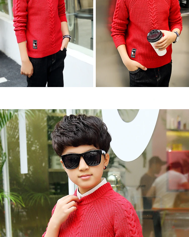 2019 winter children's clothing Boy's clothes pullover Sweater Kids clothes Cotton products Keep warm Boy sweater Thicker HTB1UKJweLxNTKJjy0Fjq6x6yVXaY - 2019 winter children's clothing Boy's clothes pullover Sweater Kids clothes Cotton products Keep warm Boy sweater Thicker