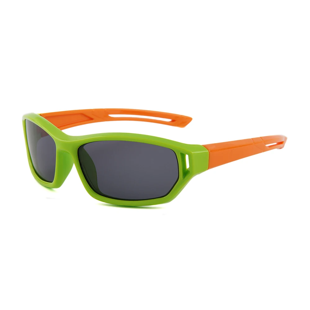 WILLPOWER, солнцезащитные очки для девочек, детские солнцезащитные очки, детские очки, поляризованные линзы для девочек и мальчиков, силиконовые, UV400, детские - Цвет линз: PK121-2