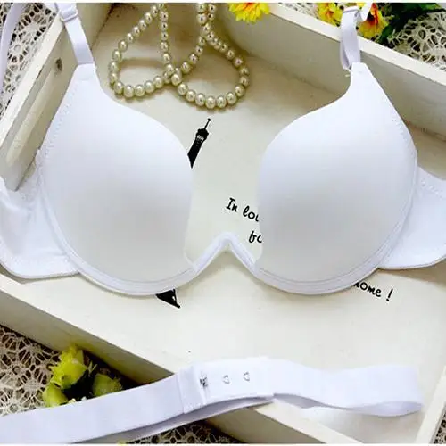Female Underwear small breast Push Up Bra minimizer deep vs 5cm thick