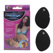 Леди надувные груди площадку женские Бюстгалтер с надувными чашками вставок пусковой площадки груди Брест чашки удобные подкладки для Купальника Бикини W11