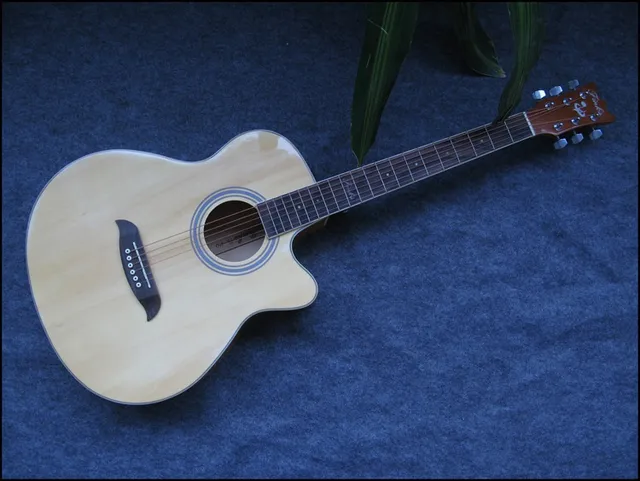 Cheap 40-26 NEW guitars 40 inch high quality Acoustic Guitar Rosewood Fingerboard guitarra with guitar strings