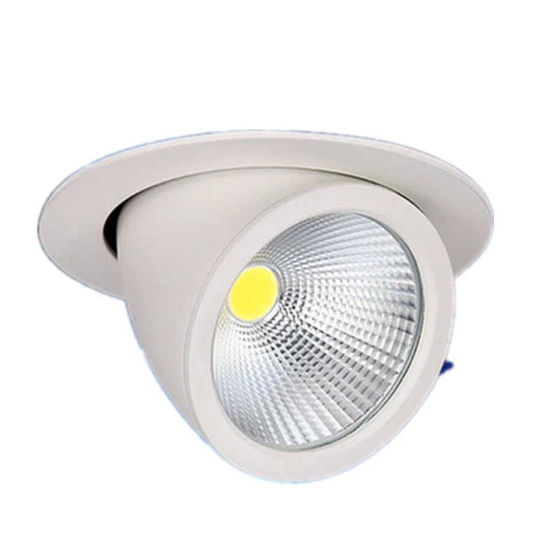 

10W 15W 20W 30W 50W COB Led Downlights Surface Mounted Ceiling Spot Light 360 Degree Rotation Ceiling Downlight White AC85-265V