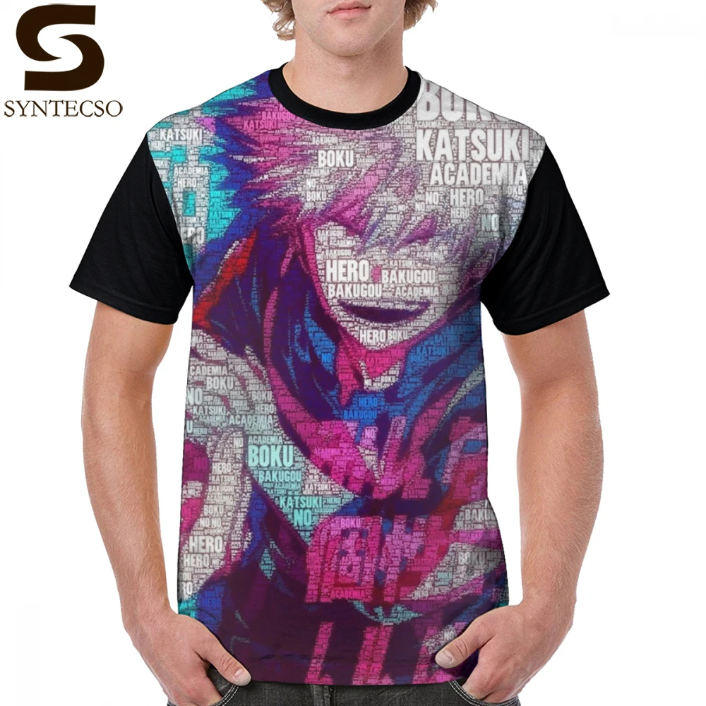 

Manga Anime Comic T Shirt Boku No Hero Academia My Hero Academia T-Shirt Short Sleeves Male Graphic Tee Shirt 4xl Tshirt