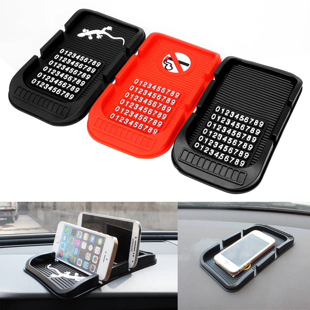 Car Dashboard Anti Slip Mat For Key Cell Phone iPhone Parking GPS