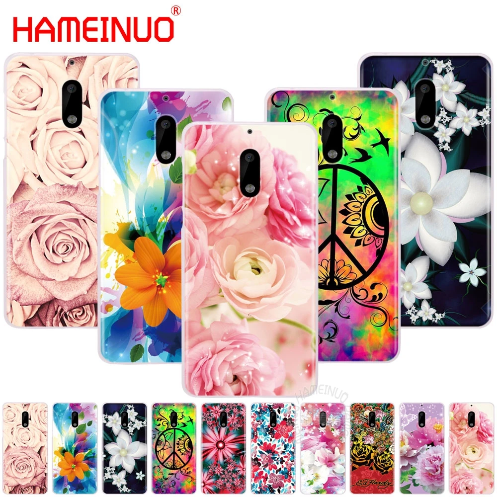 HAMEINUO чехол для телефона с красивыми розами и пионами Nokia 9 8 7 6 5 3 Lumia 640 640XL|case for