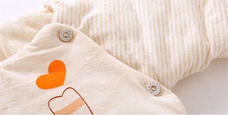 BibiCola/Одежда для новорожденных; сезон осень-зима; топы для маленьких мальчиков и девочек; одежда для сна; Bebe; плотные теплые пижамы; одежда