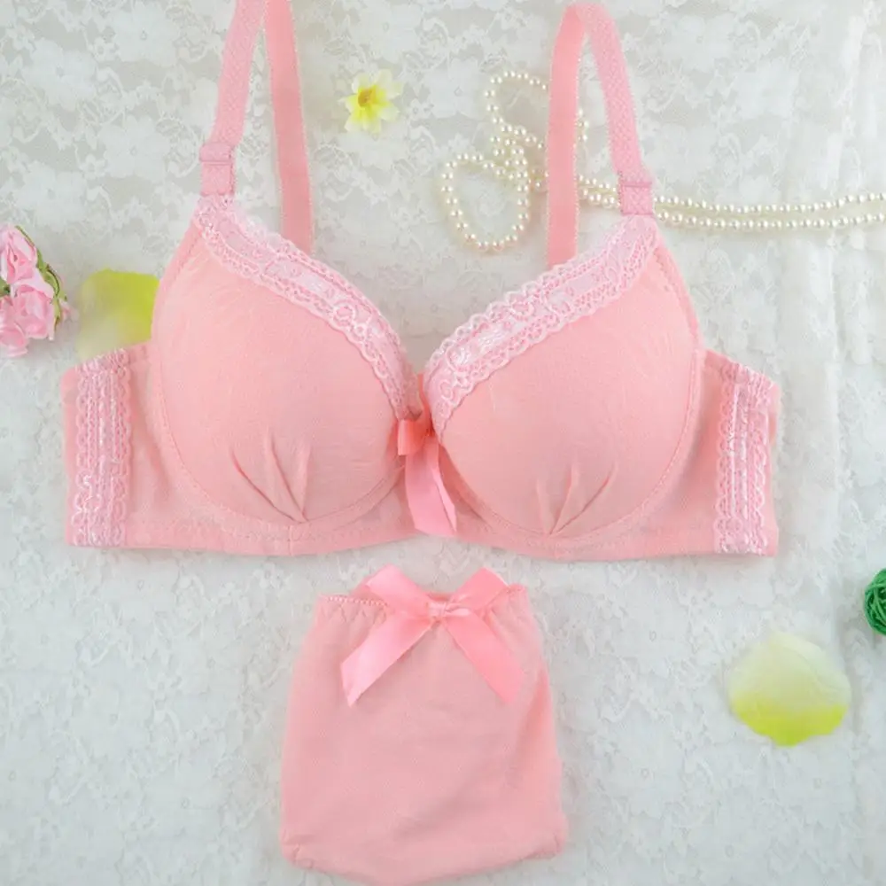 Cheap&High Quality Sexy Women Underwire Bra Set Lace Push up Underwear Brassiere Lingeriein Bra
