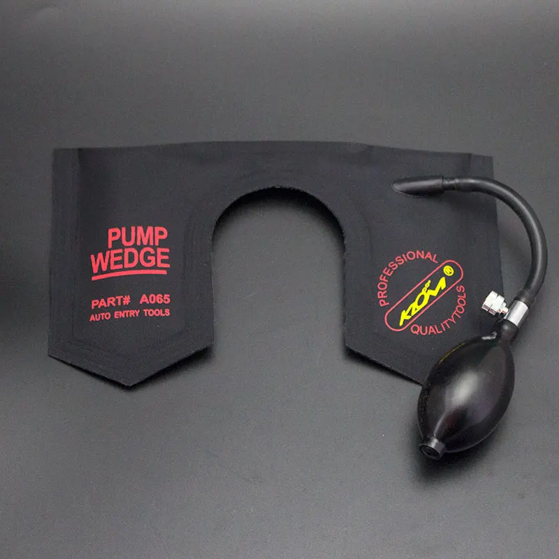 Black Color U Shape Klom Air Inflation Pump Wedge Airbag Air Wedge