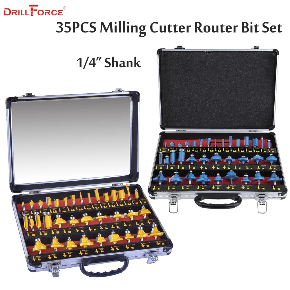 Drillforce 35PCS 1/4 Drillforce 35PCS 1/4