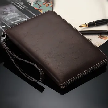 

Luxury Flip PU Leather Case Handbag Wallet Cover for iPad Mini 4 Tablet Stand Cover with Card Holder for iPad Mini 4 Smart Cases