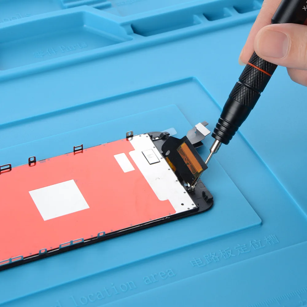 High Temperature Maintenance Heat Insulation Pad Silicone Mat BGA Workbench Welding Phone Repair Soldering Tool Platform Pad