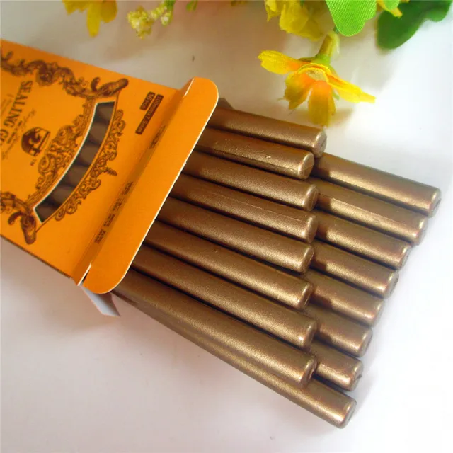16Pcs Vintage Gold golden color Sealing Seal Wax Sticks ...