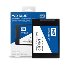 Western Digital Blue SSD interne твердотельный накопитель 250 ГБ 500 ГБ 1 ТБ-SATA 6 Гбит/с 2," WD Blue 3D NAND SATA WDS500G2B0A