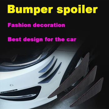 

Six pieces Car Bumper air knife For SEAT Ibiza Auto Replacement Exterior Accessor Part Car Sticker Trim Kit Collision Avoidance