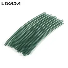 10 шт. установка для изготовления термоусадочных труб рыболовная установка для ловли карпа термоусадочная трубка крюк хвостовик волос терминал установка