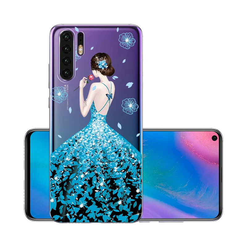 Для huawei P30 Pro Чехол для huawei P20 Pro Plus Lite P Smart Plus Y6 mate 20 Pro Honor 8A 20 20s Nova 5T 3i чехол s - Цвет: W028