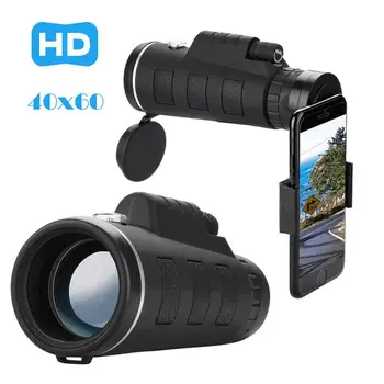 

HD 40x60 Optical Zoom Telescope Camera Lens Clip Mobile Phone Telescope phone Lens With Clip For Phone Universal dropship