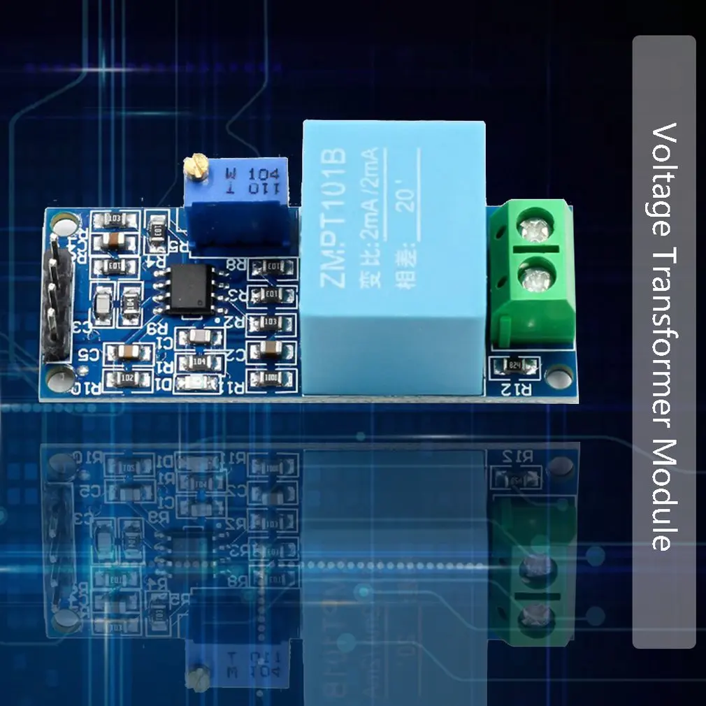 Напряжение трансформаторный модуль однофазный Ac активный выходной модуль датчика напряжения прецизионный микро трансформатор напряжения