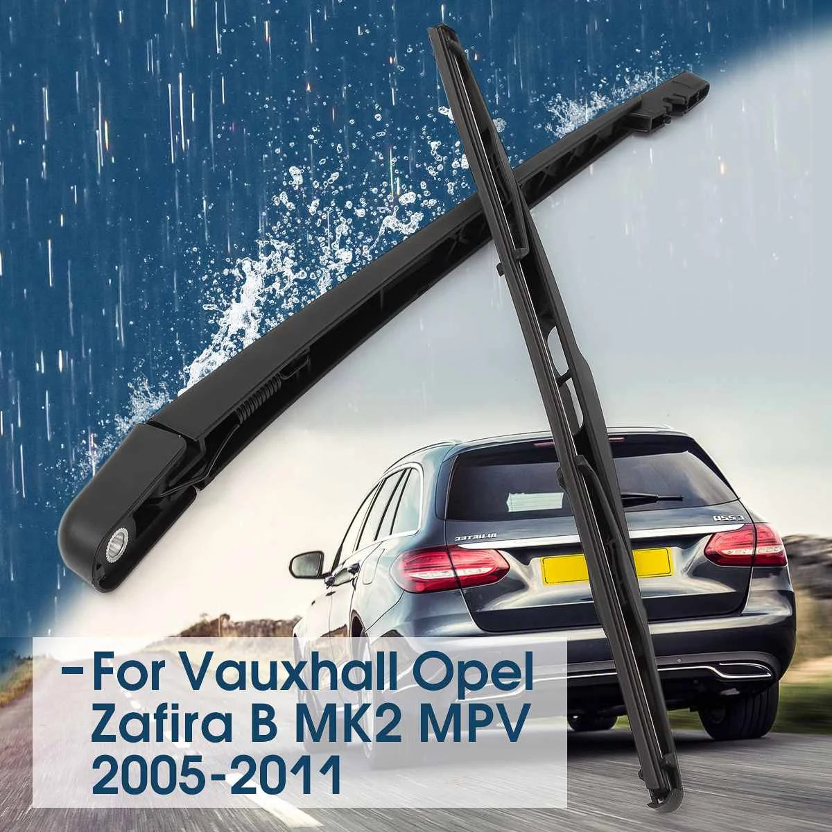 23 дюймов черный Задний стеклоочиститель щетки стеклоочистителя для VAUXHALL OPEL ZAFIRA B MK 2 MPV