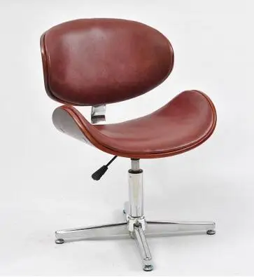 Large modern simple modern simple style without armrest solid wood computer chair. Home swivel chair. Desk study chair lift .011