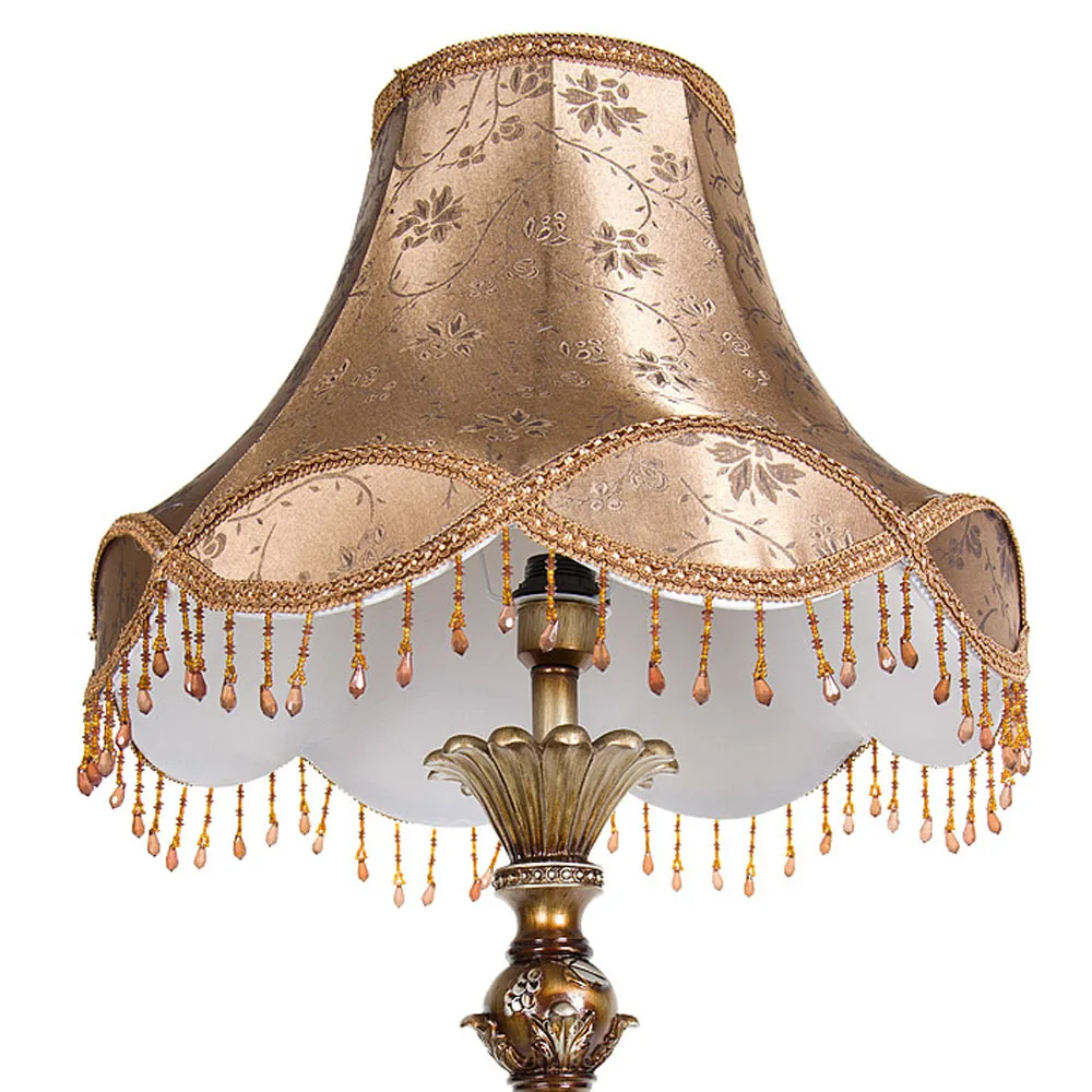 Resin Led Floor Lamp Antique Luxurious Bedroom Design Led Bulb Lamp E27 110V-220V European Style Floor Lamp for Living Room Lamp
