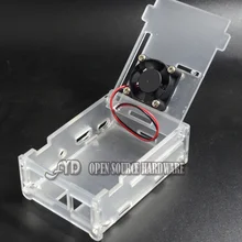 Clear Acrylic Case with Cooling Fan for Raspberry Pi 2 Model B 1GB