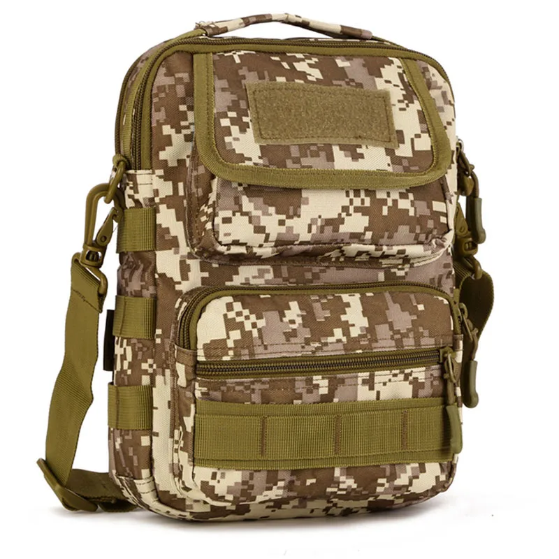 Новые мужские нейлоновые водонепроницаемые сумки, военные знаменитые сумки через плечо, сумки через плечо - Цвет: Desert digital