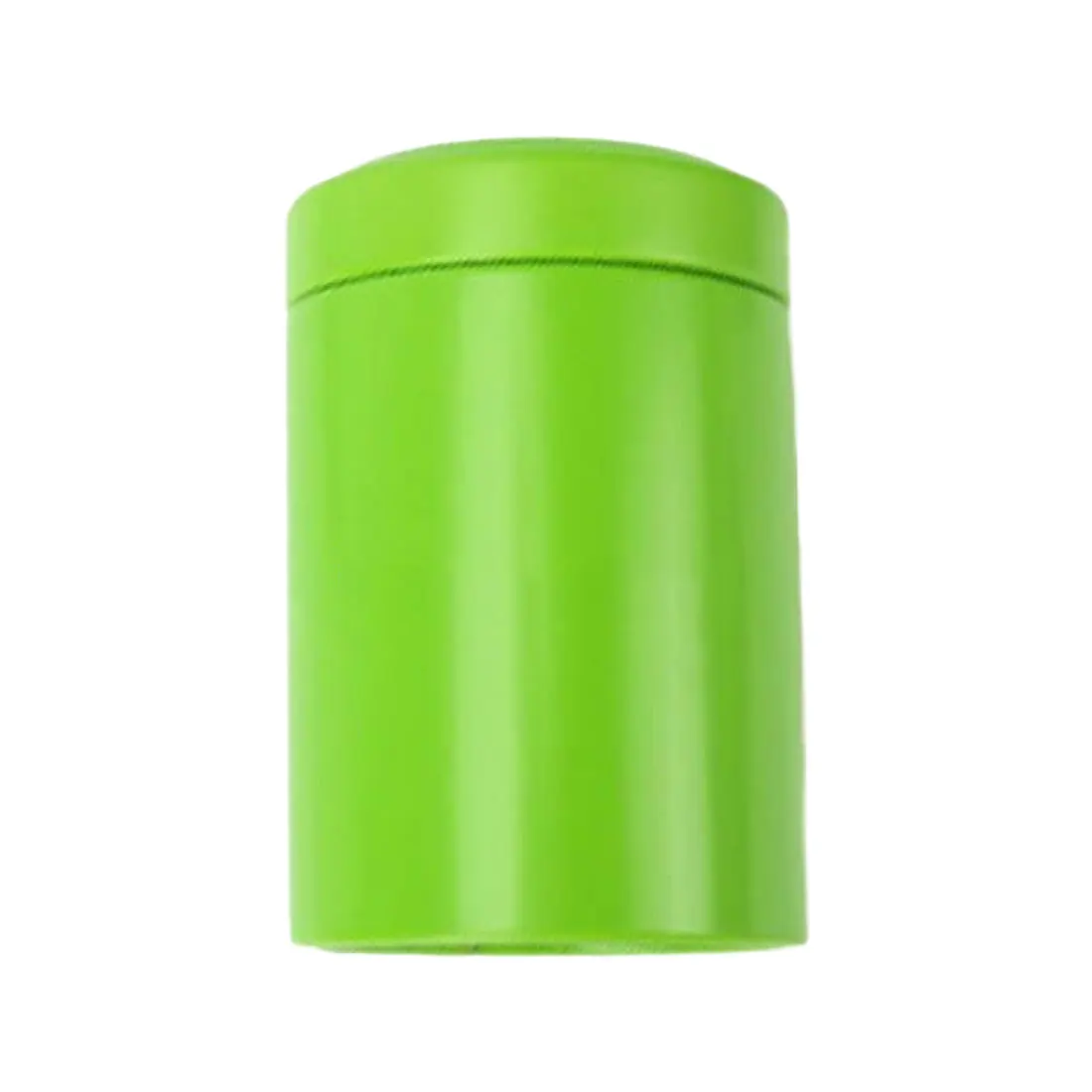 1 шт. чайная коробка, Мини Алюминиевые коробки для хранения, герметичные банки для кофейного порошка, контейнер для чайных листьев, портативный органайзер для путешествий - Цвет: green