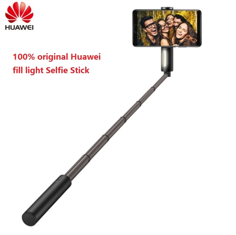 

Original Huawei fill light Bluetooth Selfie Stick Portable Wireless Monopod Extendable Handheld Shutter Holder For IOS/Android