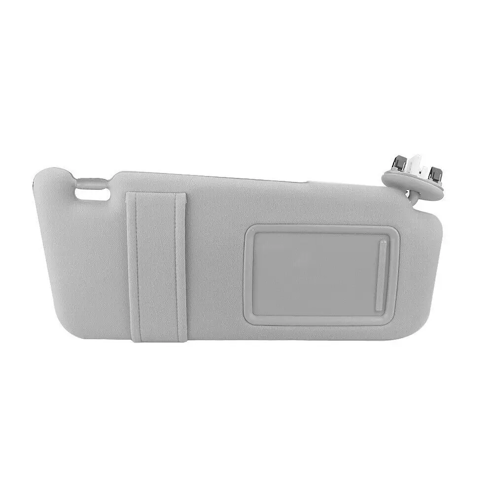 

New Right Passenger Side Sun Visor for Toyota Camry 2007-2011 Gray With Sunroof Gray Glass Mirror Windshield Sun Shade Auto