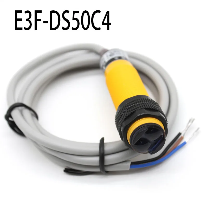 

Infrared diffuse reflection photoelectric switch E3F-DS50C4 3 wire NPN normal open 6-36v