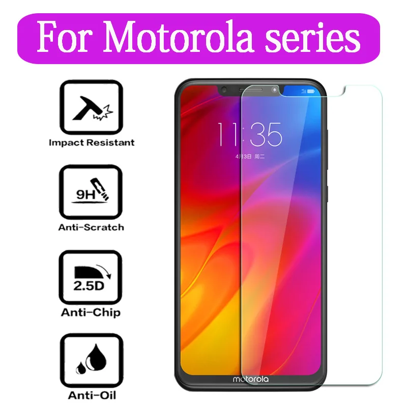 Защитное стекло для motorola e4 plus z play x 4 z2 2 one p30 power note p 30 9h|Защитные стёкла и плёнки| |