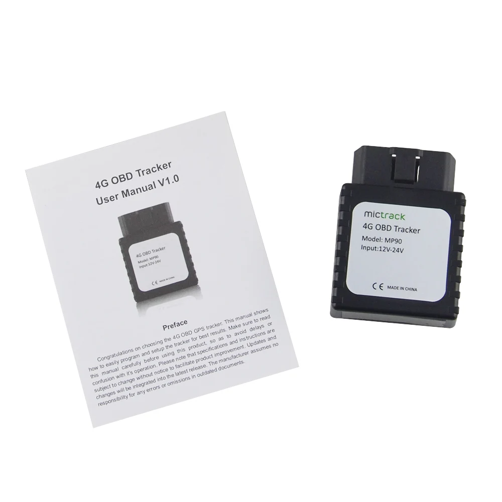 Лучший тип 4G FDD LTE OBD II GPS трекер MP90 12 24v автомобильный с сеть gps платформой|obd ii tracker|obd