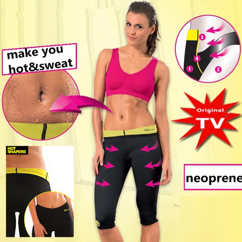 ( Pant + Belt ) Hot Shaper Body Shapers waist trainer Slimming Panties Pants & Belts Super Stretch Neoprene Breeches For Women