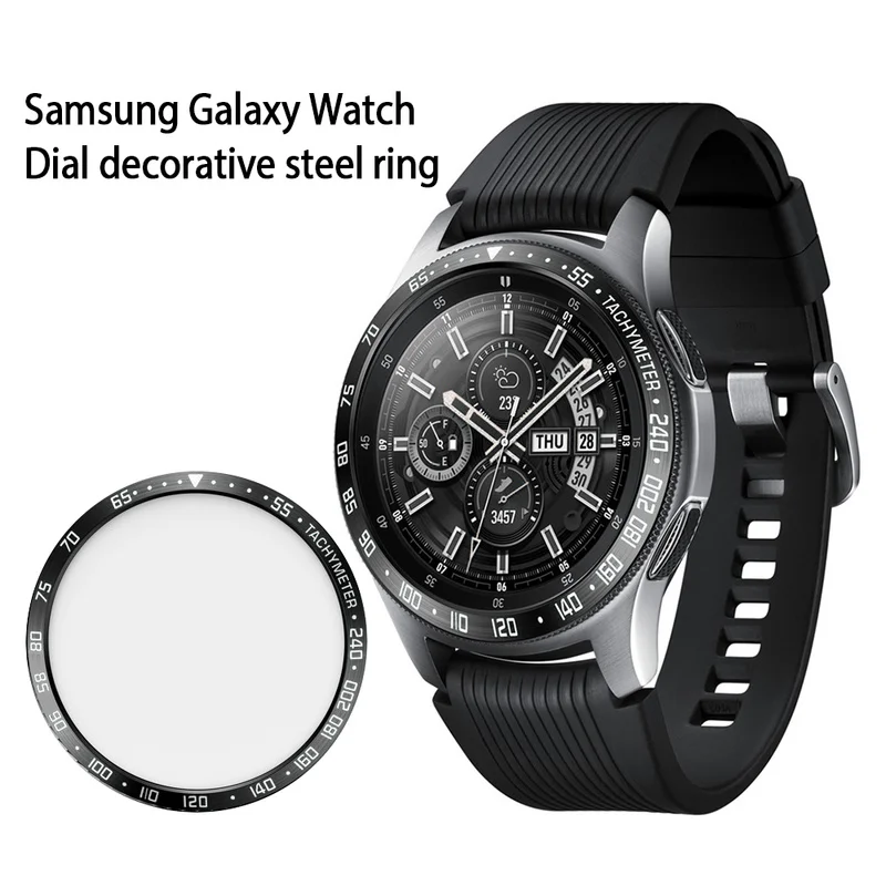 Умные часы ободок Корпус Аксессуары для Samsung Galaxy Gear 2/3/4 46 мм/42 мм кольцо клейкая