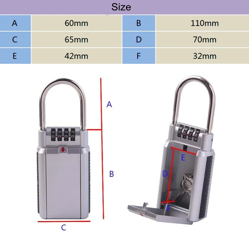 Password keybox lock 1_