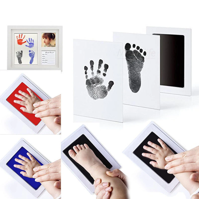 

Inkless Wipe Baby-Kit Hand Foot Print Keepsake Newborn Footprint Handprint