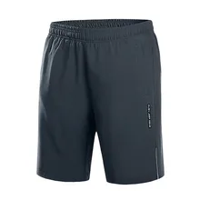 Mortonpart Для мужчин шорты для бега летняя воздухопроницаемая комфортная обувь тренировочные шорты Светоотражающие безопасный открытый Спортивные шорты для Для мужчин