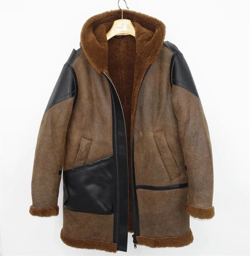 CLEARANCE 2018 WINTER MEN'S FASHION CASUAL LUXURY Turkey SHEEP FUR