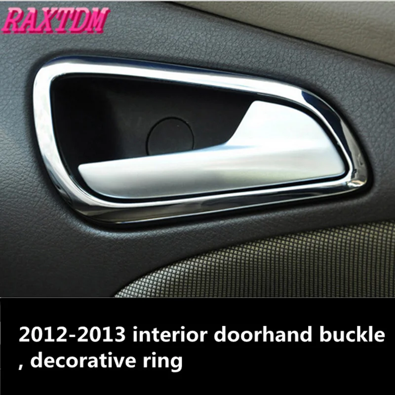 Car styling Car accessories For Ford Focus 3 MK3 2012 2013 Stainless