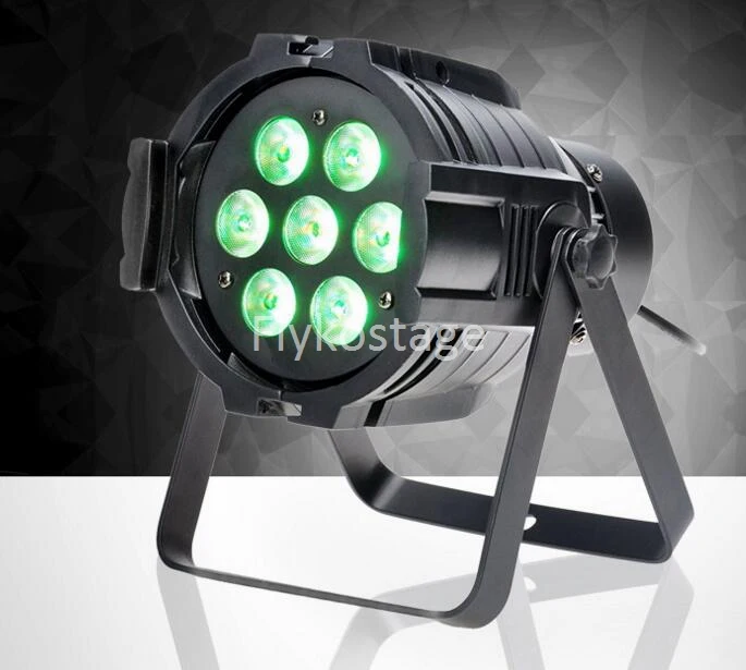 

Free shipping 12w 7pcs LED mini Par Light RGBW led