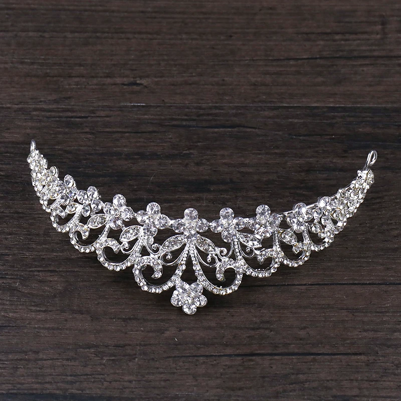 Silver Rhinestone Crown (3)