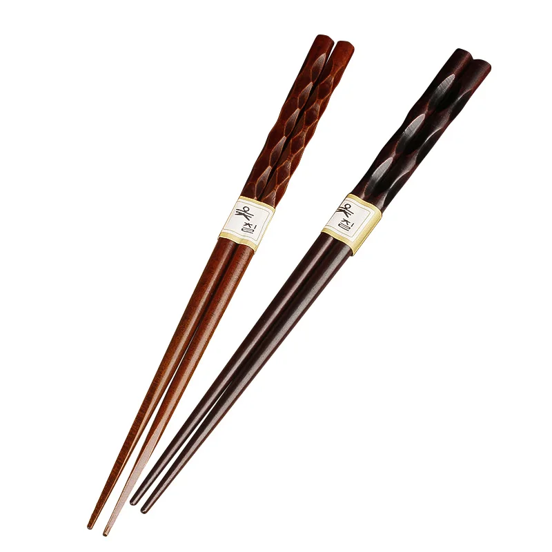 Buy 2 Pairs Chopsticks Japanese Style Natural Wood
